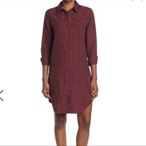 SOLD - Scotch and Soda Ooh La La plaid dress XS